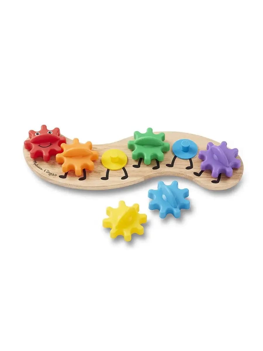 Сортер-гусеница с шестерёнками «Первые навыки» — Melissa & Doug