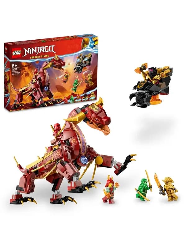 Конструктор LEGO Ninjago «Лавовый дракон-трансформер» 71793