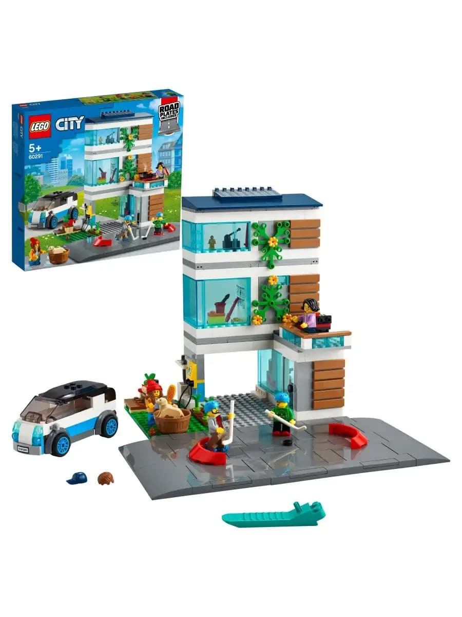 Конструктор LEGO City 60291 «Современный семейный дом»