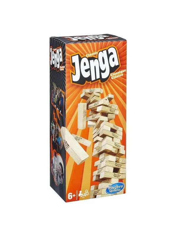Дженга (Jenga) — башня из деревянных блоков