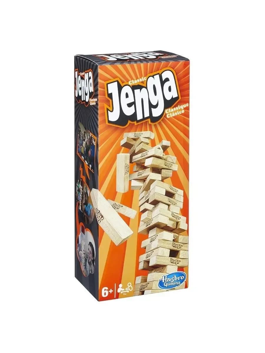 Дженга (Jenga) — башня из деревянных блоков