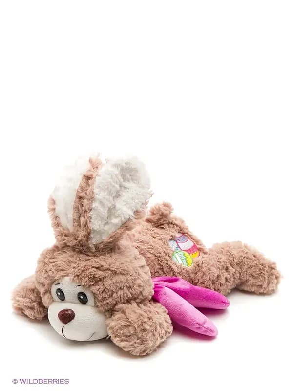 Мягкая игрушка Заяц Пушистик, 31 см — MAXITOYS