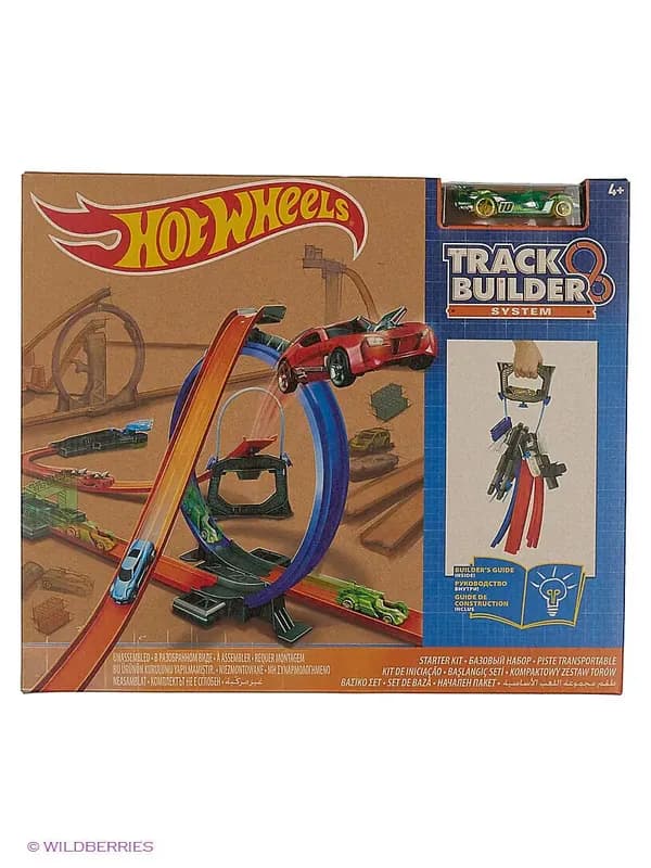 Hot Wheels Track Builder «Базовый набор трассы»