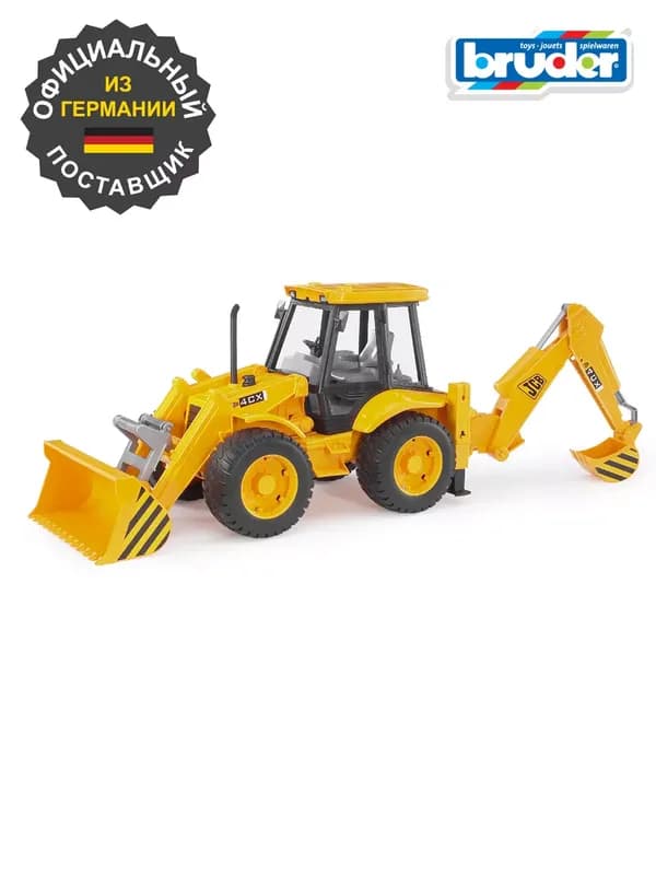 Bruder Экскаватор-погрузчик JCB 4CX, 1:16